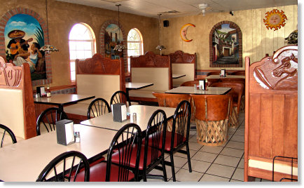 Front Dining Room of El Charrito